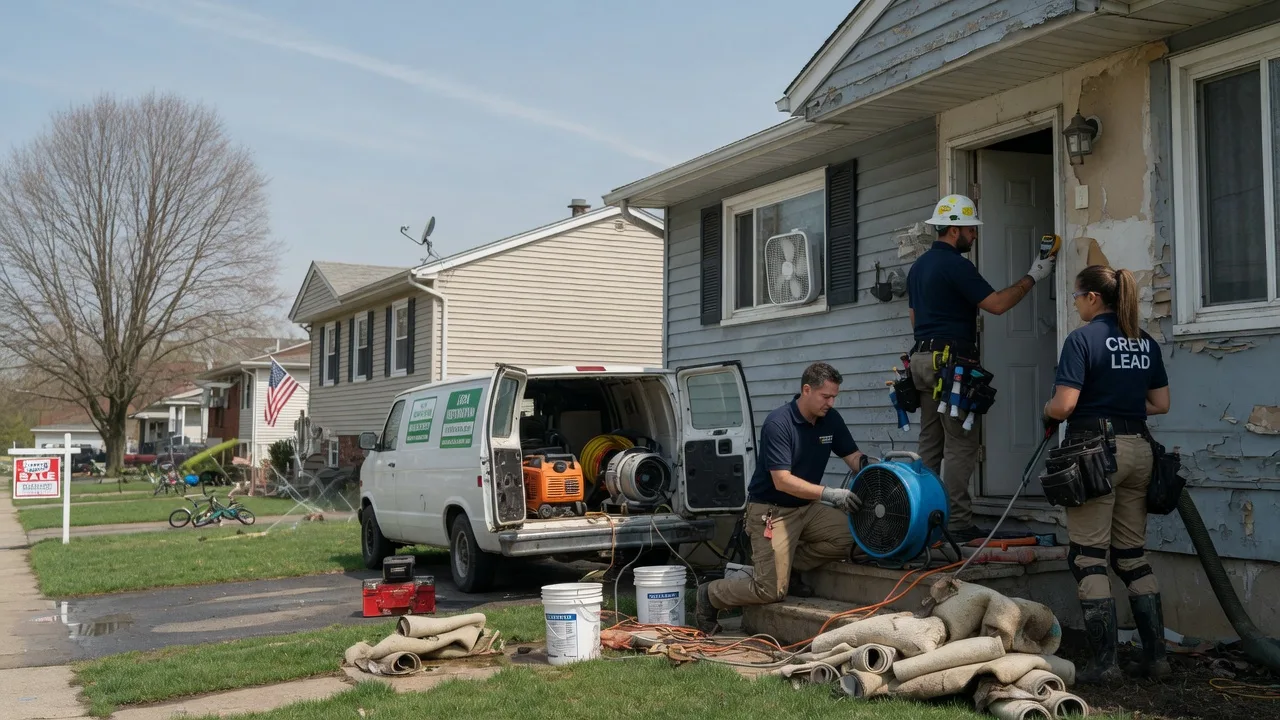 Flood Cleanup in Rancocas, NJ near me